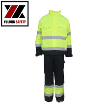 Industrial Long Sleeve Engineer Workwear Uniform For Mechanical